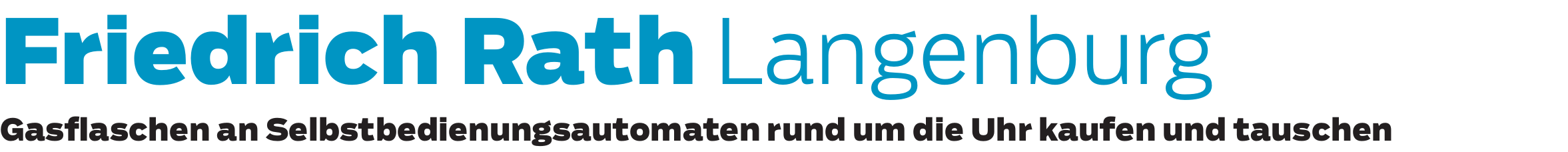 Energie Rath in Langenburg: Gasflaschen auf Knopfdruck