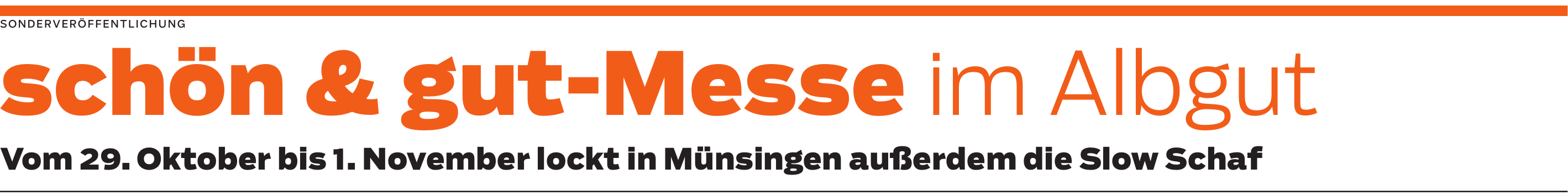 Auszeit vom Alltag und zur Herbstmesse nach Münsingen 