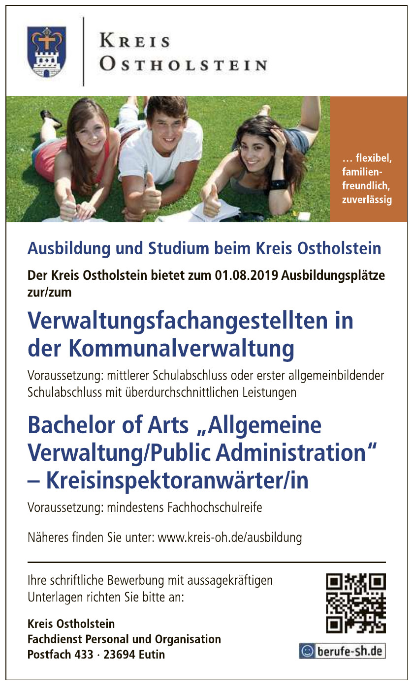 Erweitertes Ausbildungsangebot der AOK NordWest - Kieler Nachrichten