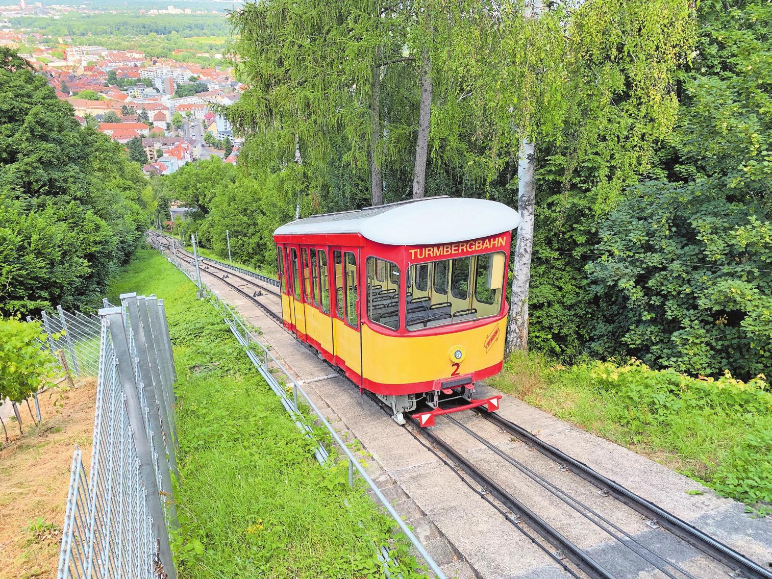 Karlsruher Hausberg: Mit der Turmbergbahn hoch hinaus-2