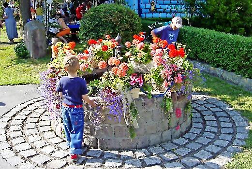 Lindauer Brunnenfest 2022 mit den Frankenboys und Lampionumzug -2