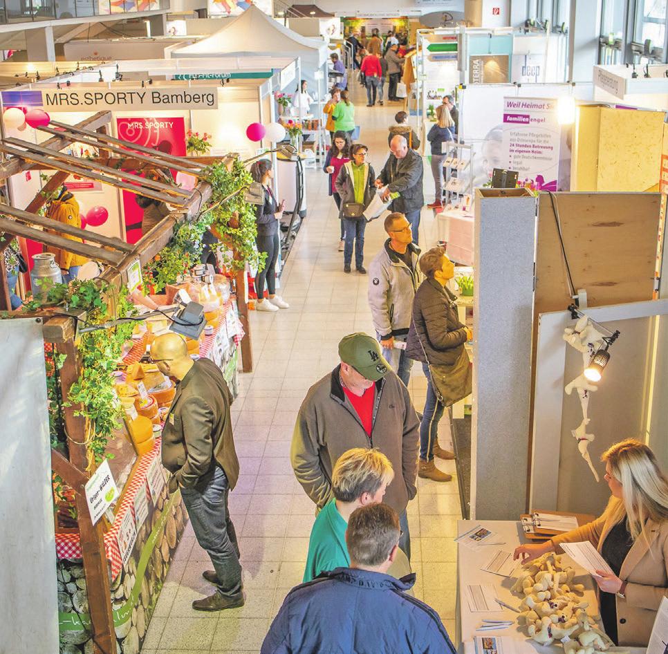 Liebe Besucher der 17. Gesundheitsmesse Franken aktiv und vital in der Bamberger Messehalle der brose ARENA,-5