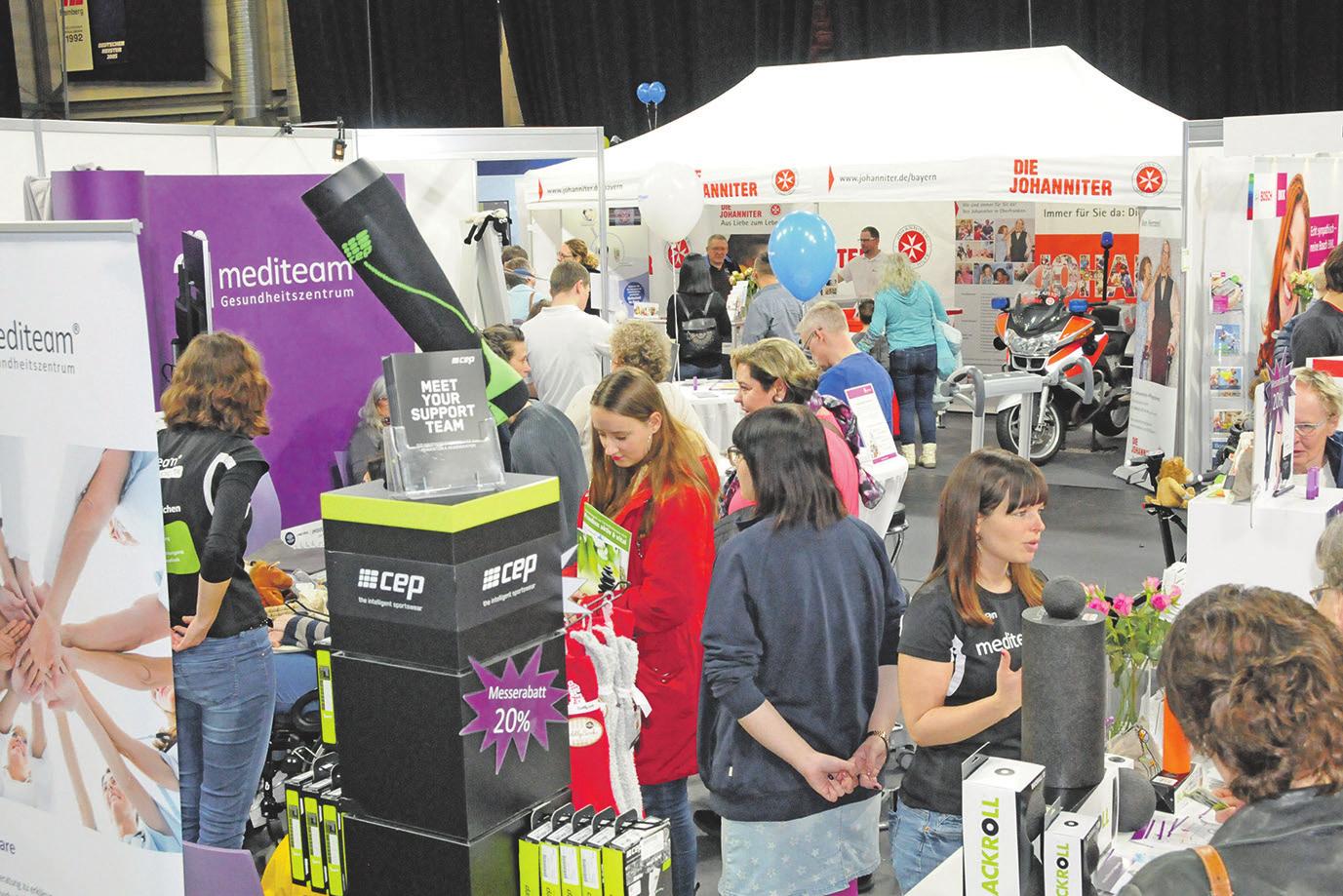 Liebe Besucher der 17. Gesundheitsmesse Franken aktiv und vital in der Bamberger Messehalle der brose ARENA,-4