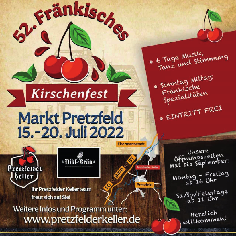 Kirschenfest Pretzfeld 2022 inFranken.de