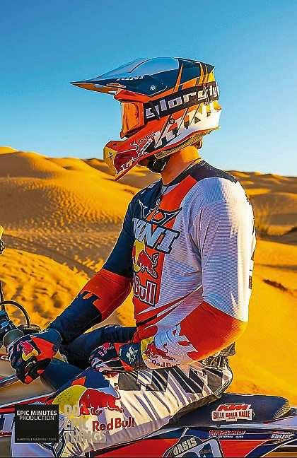 Zillertaler Motorradfahrer Tobi Ebster: Profi-Rallye-Crosser, Pizza-Austräger und ein Traum - Rallye Dakar gewinnen-3