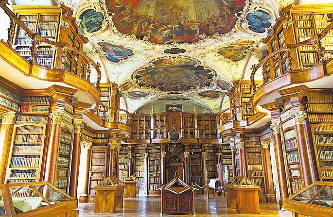 Stiftsbibliothek St. Gallen: Gallus und sein Kloster-2