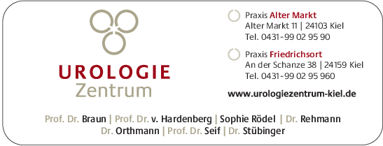 Urologie-Zentrum Kiel: Prof. Dr. Jost von Hardenberg - Kieler Nachrichten