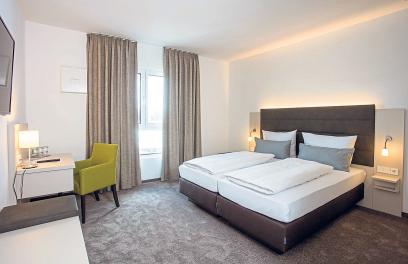Hotel am Campus in Ingolstadt überzeugt durch die ökologische und nachhaltige Konzeption und ist ein KfW-Effizienzhaus 55-3