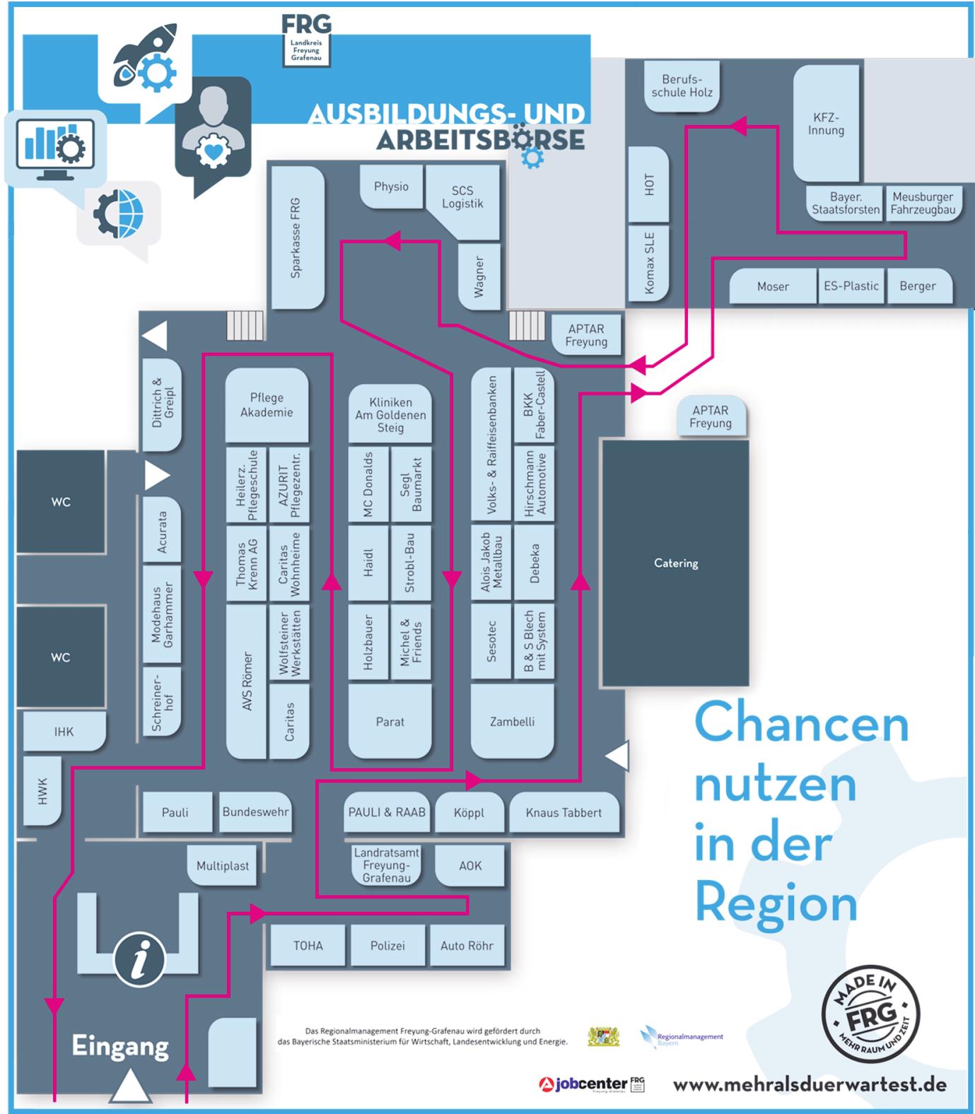 Chancen nutzen in der Region: Aussteller der Ausbildungsmesse AuA in Röhrnbach -3