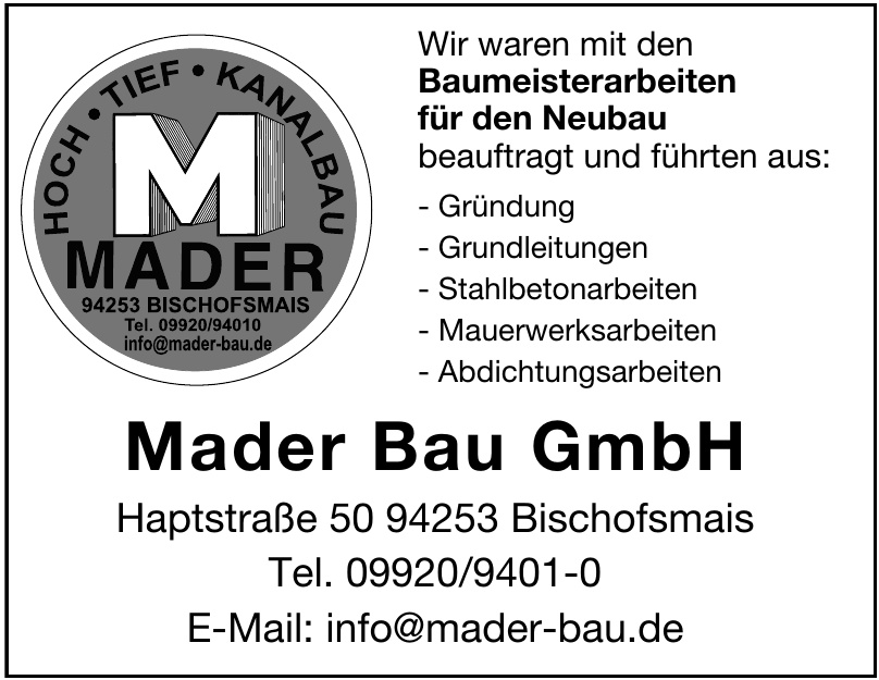 Berufliches Schulzentrum Waldkirchen Neubau/Dachdecker Passauer Neue