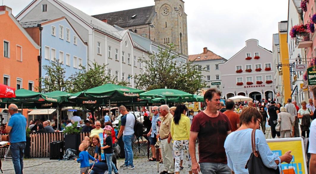 Waldkirchen Familieneinkaufssonntag mit Thalberger Heandltrommlern-2