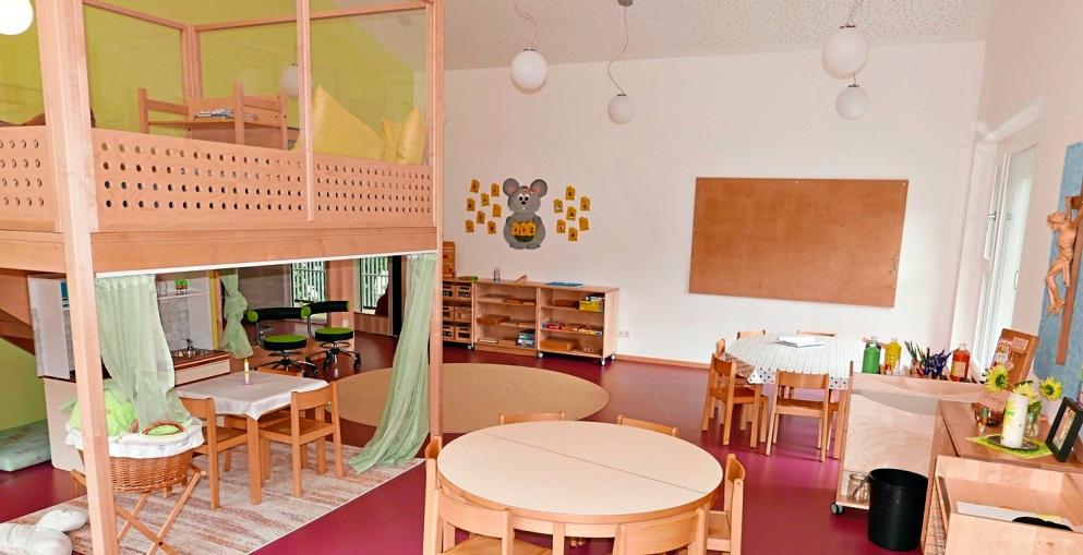 Kindergarten Don Bosco in Sonnen: Kinder freuen sich über die neuen Räume-4