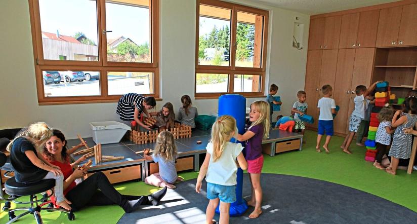 Neuer Erweiterungsbau des Kindergartens St. Martin in Vilshofen-4