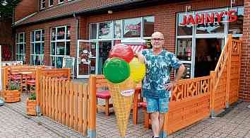 „Janny’s Eis“ in der Friedenstraße in Lutherstadt Eisleben ist ein Paradies für Kinder-2