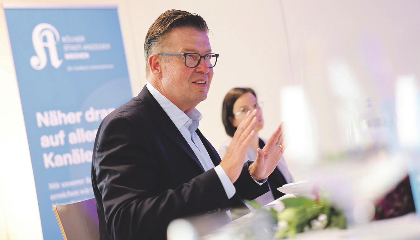 Beim Runden Tisch von Kölner Stadt-Anzeiger und Kölnischer Rundschau tauschten sich Führungskräfte aus unterschiedlichen Branchen über den aktuellen Stand zum Thema „Circular Economy“ in ihren Unternehmen aus-3