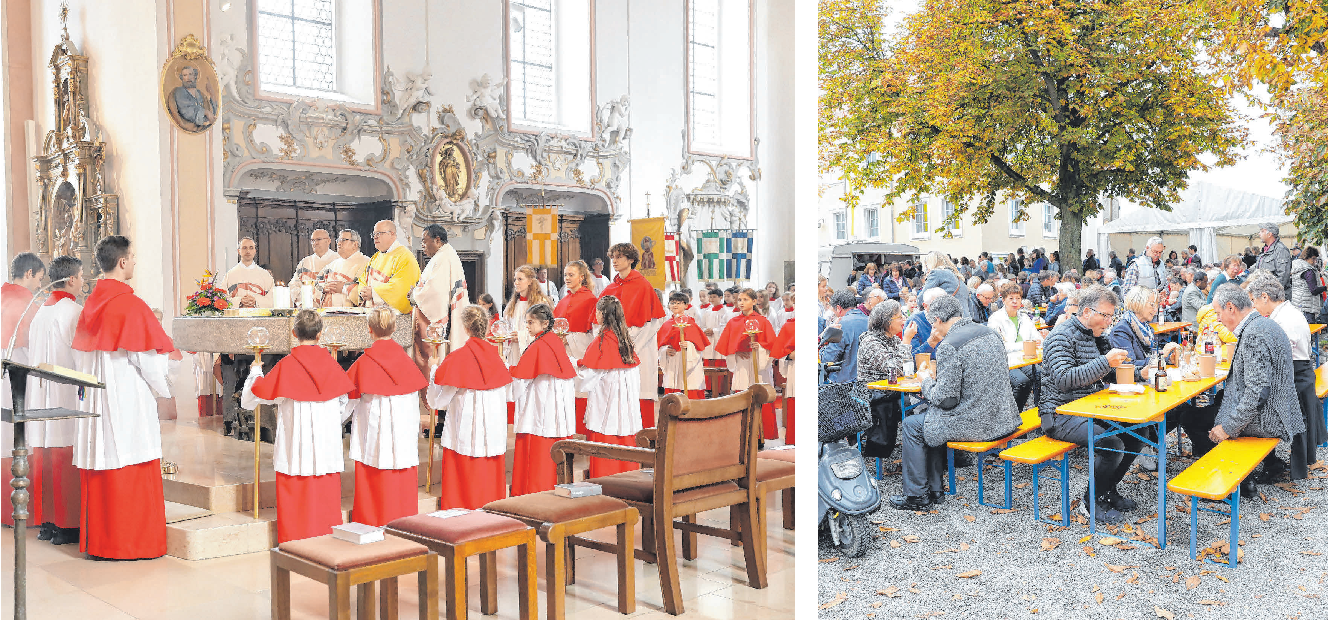 Ehinger Stadtpfarrkirche St. Blasius: Die Kirchengemeinde hat ihre Heimat jetzt wieder zurückgewonnen
