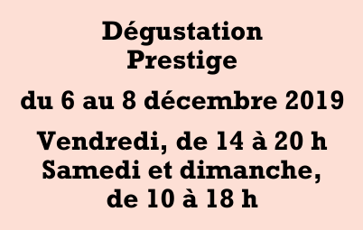 Dégustation Prestige 2019-3