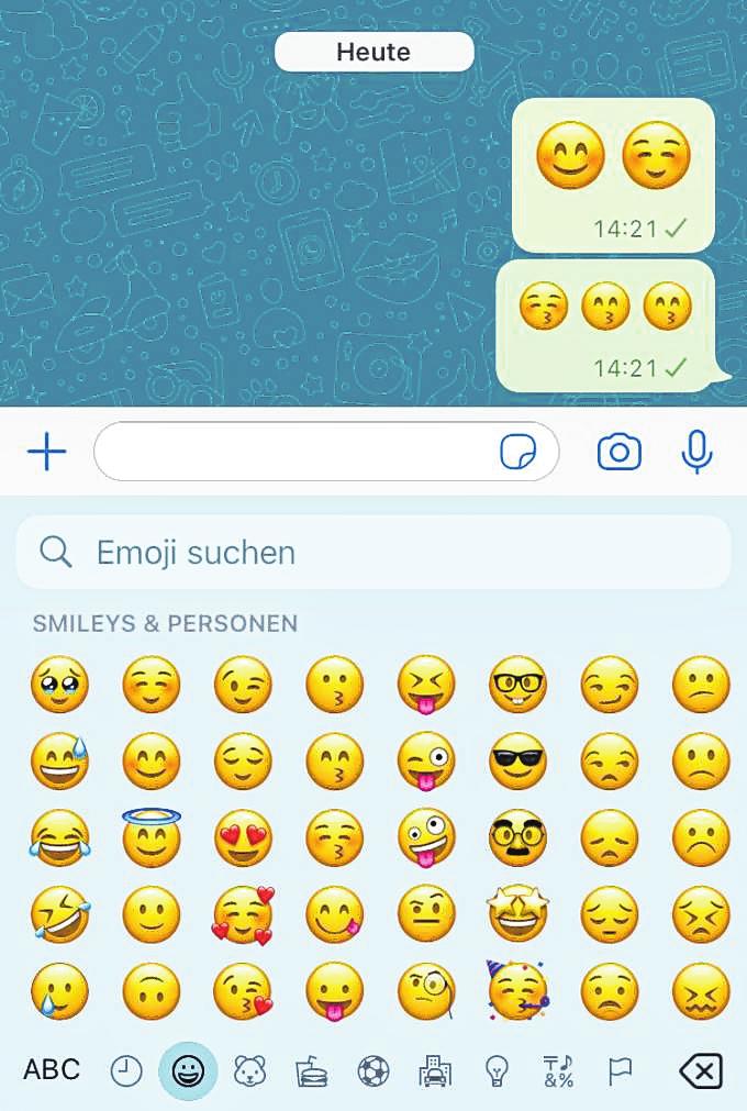 Für jede Stimmungslage ein Emoji – welches darf es heute sein? | Bild: Thomas Neu