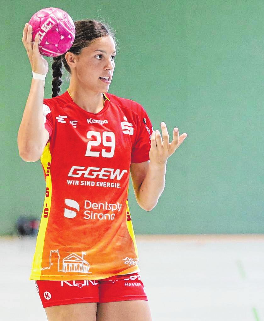 Lucie-Marie Kretschmar kommt als frischgebackene Beachhandball-Weltmeisterin zur HSG Bensheim/Auerbach.
