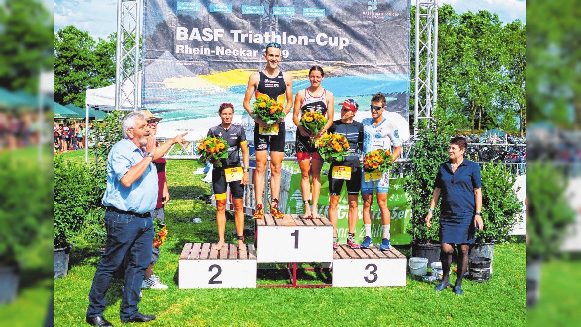 Der BASF Triathlon-Cup Rhein-Neckar ist ein Ereignis, das die Metropolregion verbindet. Auf die Sieger warten attraktive Preise. BILD: TRIA