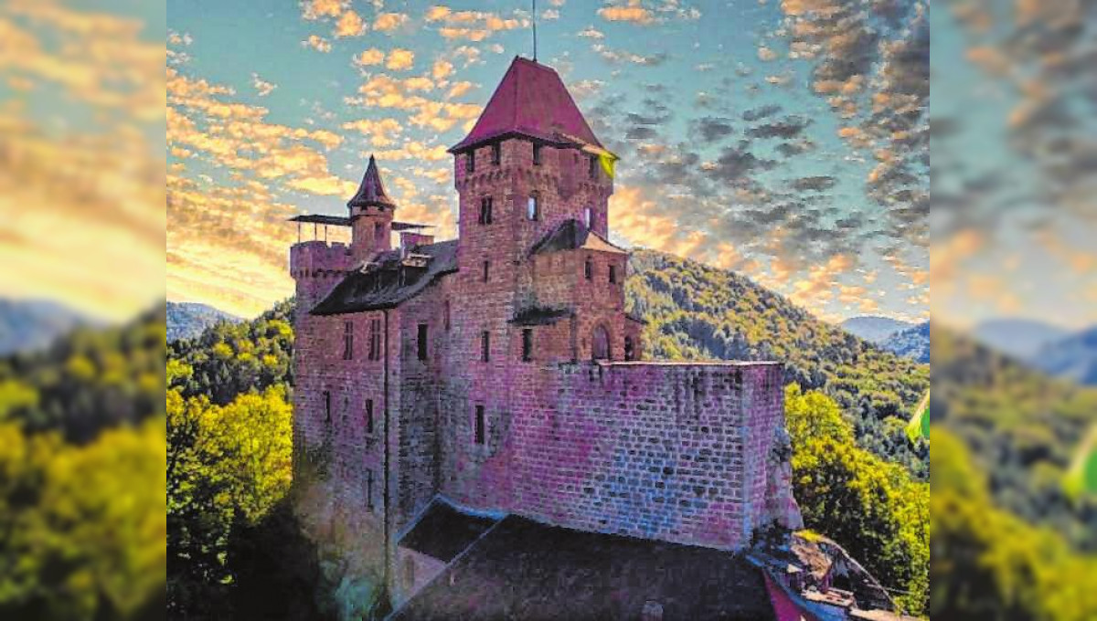 Gebannt vom Charme des Mittelalters: Burgführung durch die Erlenbacher Burg Berwartstein 