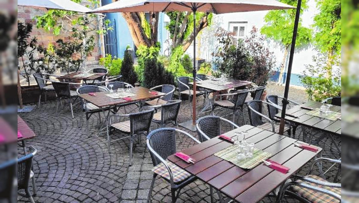 Viernheimer Restaurant Götz & Baum im Scheunenhof: Deutsch-mediterrane Küche im schönen Ambiente