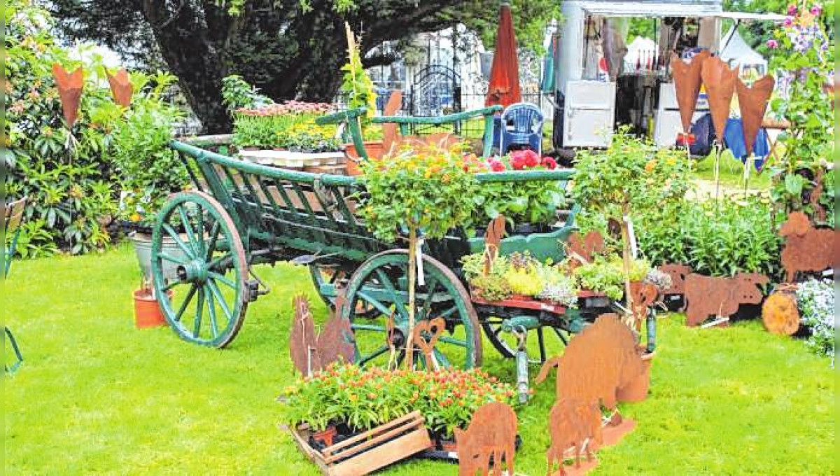 Endlich wieder Country-Fair! Ludwig von Skells Gartenmesse 2022 im Englischen Garten in Eulbach 