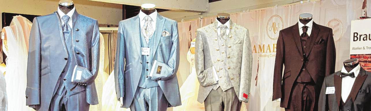 Für den Bräutigam geht die Auswahl weit über den klassischen schwarzen Anzug hinaus. BILD: 123TRAU