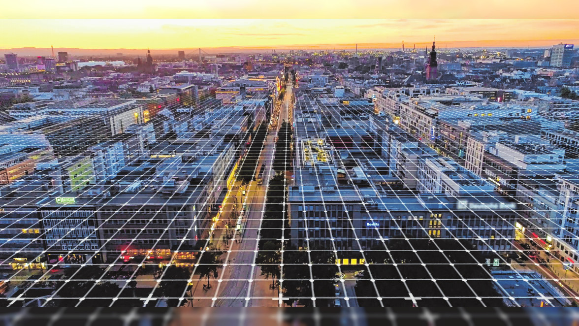 Fit für die Zukunft: Das Vorhaben einer vernetzten Stadt verfolgt das Joint Venture zwischen MVV und der Stadt Mannheim. Bild: Smart City Mannheim