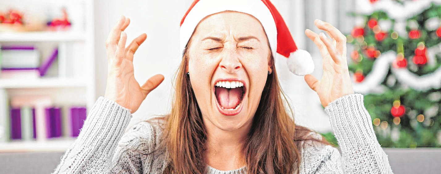 Die Weihnachtsfeiertage können mitunter purer Stress für das körperliche Wohlbefinden sein - für einige Menschen bedeutet das schlaflose Nächte. BILD: DJD/LINDA/GETTY IMAGES/SEBASTIAN GAUERT