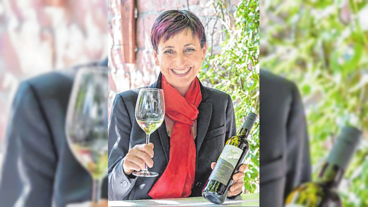 Christiane Majer steht für innovatives Feiern. BILD: WEINGUT MAJER