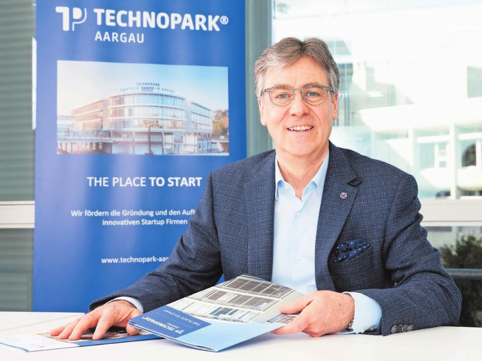 Beat Christen, Technopark Aargau: "Wir bieten Start-up-Firmen ein innovatives Umfeld"