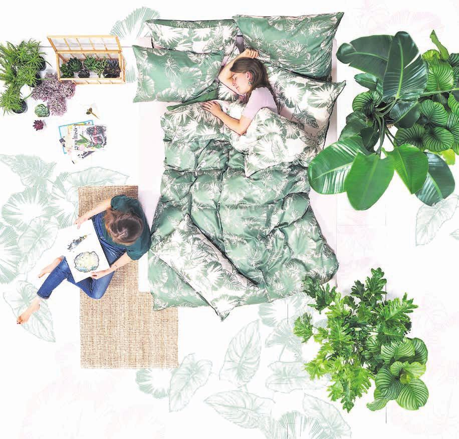 Stilvoll umgarnt zu Bett: Bettwäsche Somnia von Designerinnen der Hochschule Luzern