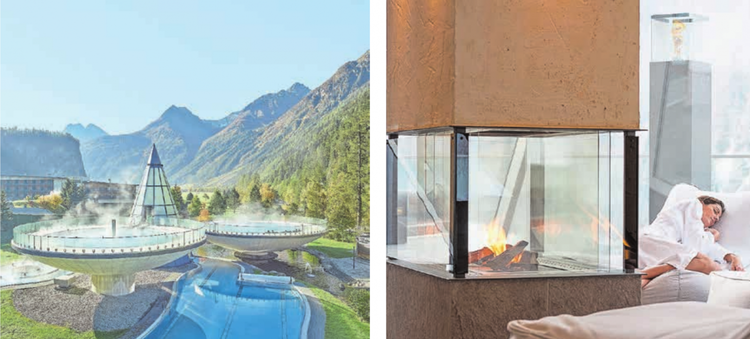 Tiroler Therme Aqua Dome: Planet Wellness im Ötztal