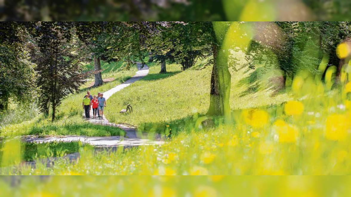 Therapeutische Angebote inmitten Natur und Ruhe Foto: Rehaklinik Überruh