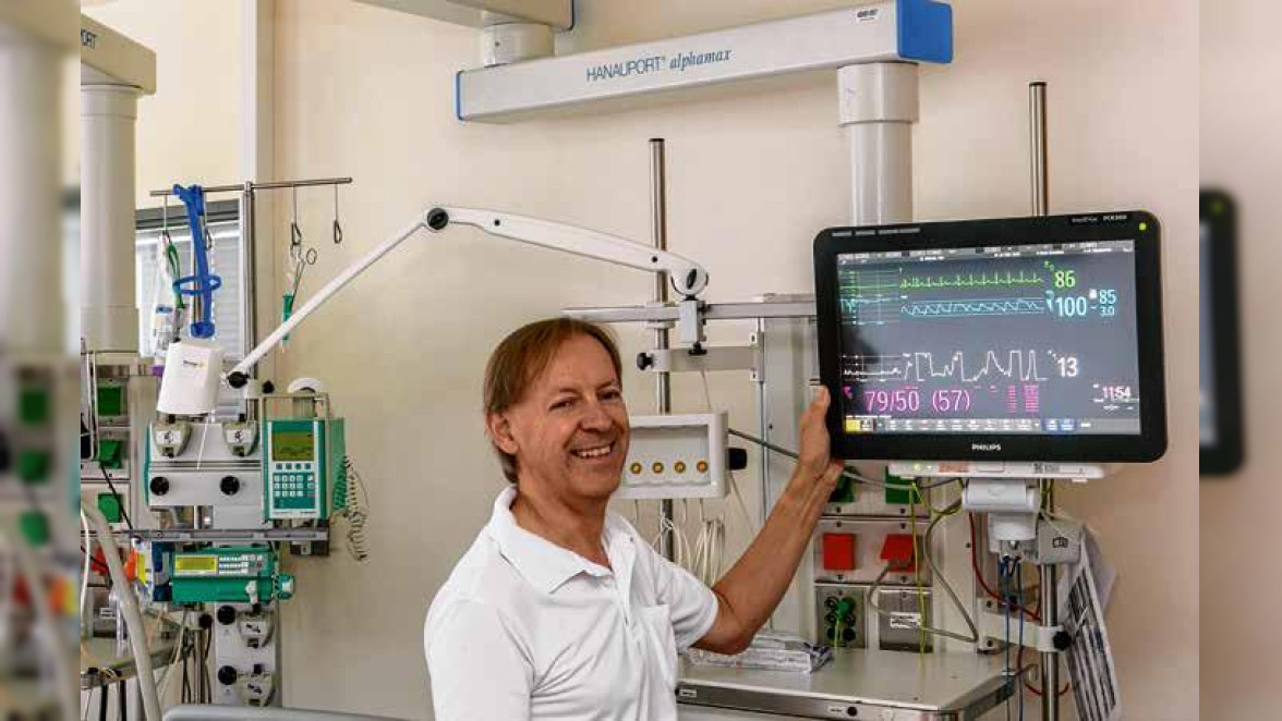 Kümmert sich nun um Studien: Dr. Armin Schneider. Fotos: Waldburg-Zeil Kliniken