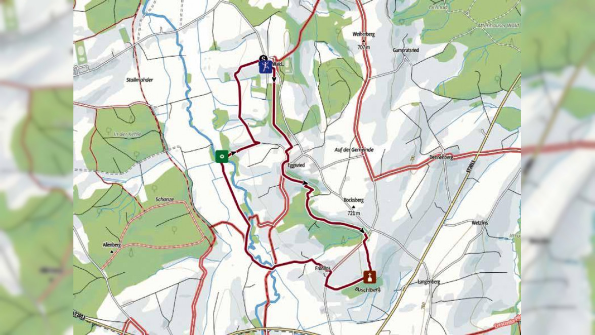 Kartennachweise: HW Verlag, Helmut Wurst, Mauerstetten, Tourenbeschreibungen: Landkreis Unterallgäu / Kneippland® Unterallgäu