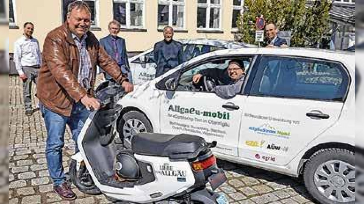 Das Amt für ländliche Entwicklung Schwaben fördert zum ersten Mal ein reines Mobilitätsprojekt auf den ausdrücklichen Wunsch der 15 Oberallgäuer Kommunen Foto: Ralf Lienert