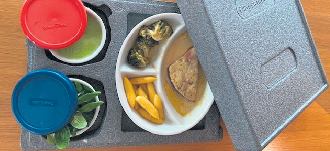 Mahlzeitendienst «Meals on Wheels» vom Gasthof zum Rössli in Wohlen
