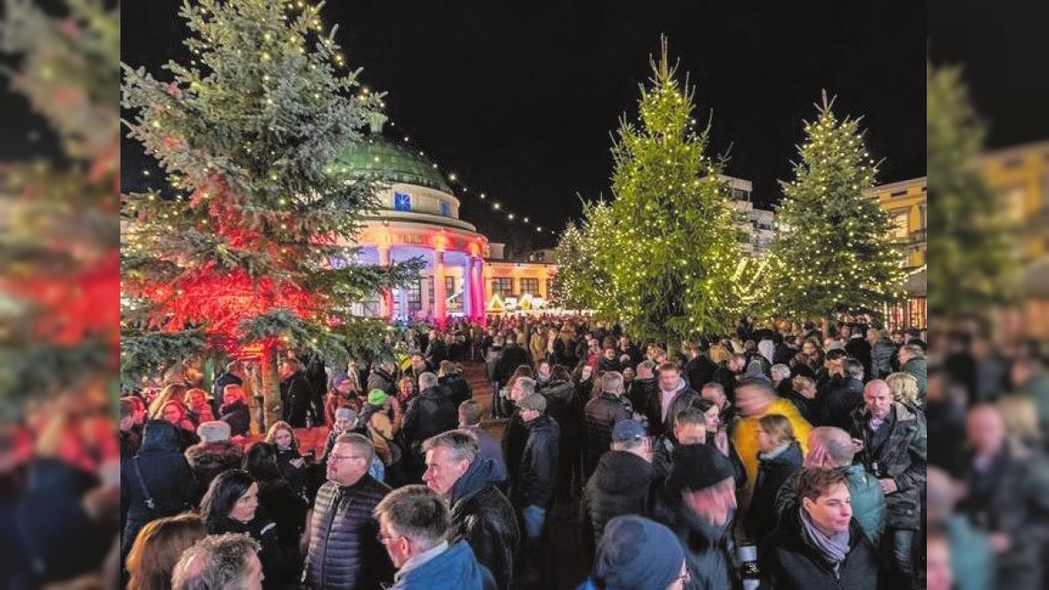 Weihnachtsmarkt in Bad Pyrmont: Montag erwacht der Budenzauber