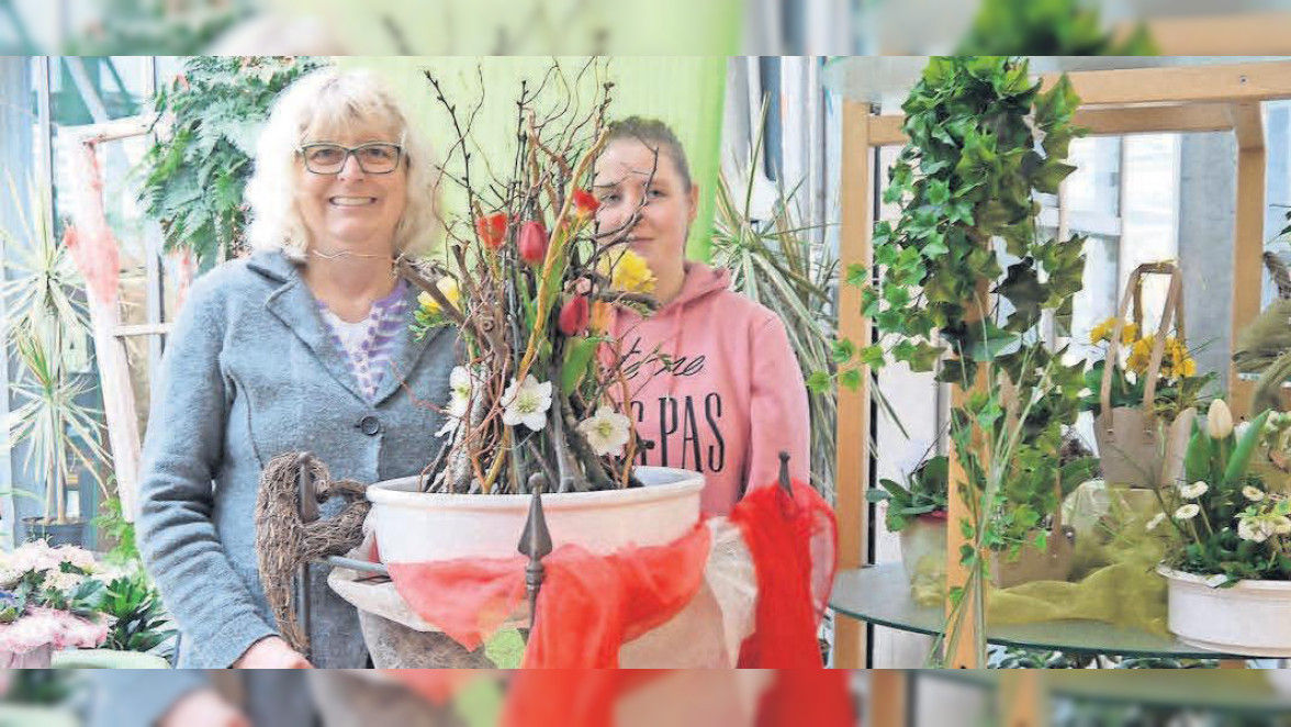 Gärtnerei Reinike gestaltet Blumengrüße für Verliebte