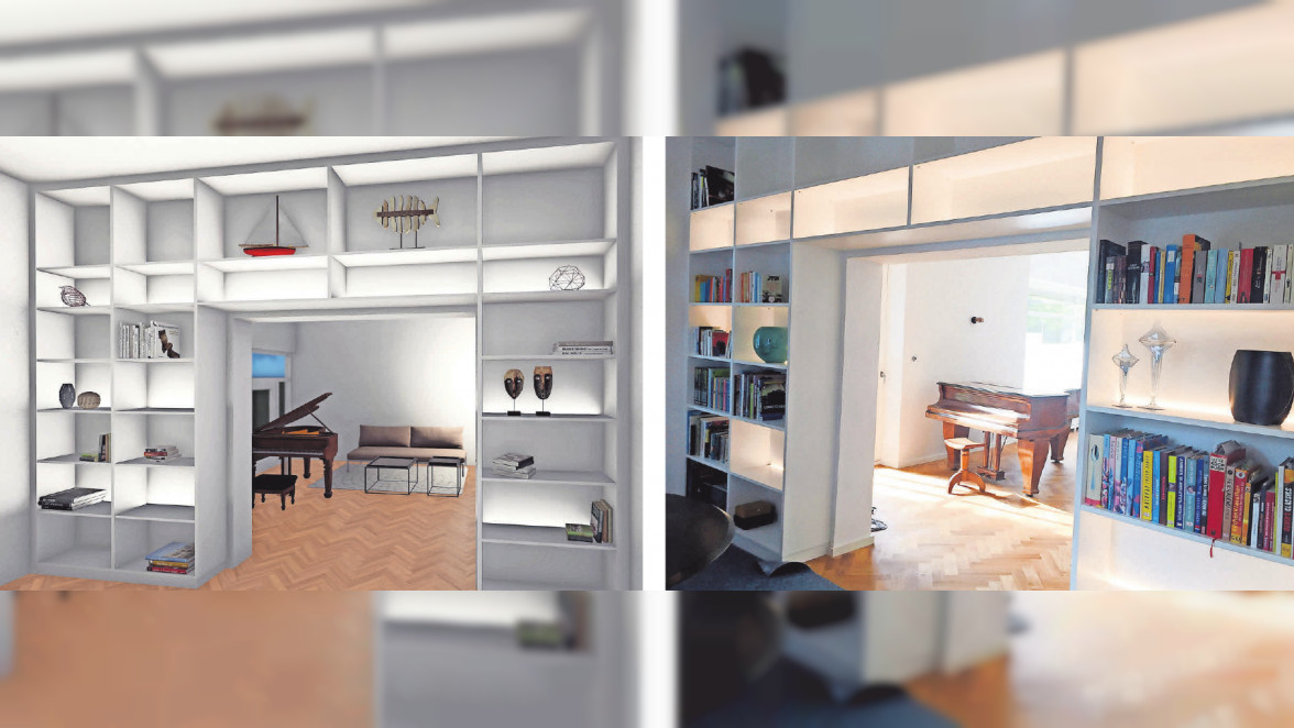 Das Unternehmen Helmrichs in Isernhagen präsentiert Wirkung von Möbelstücken per Visualisierung