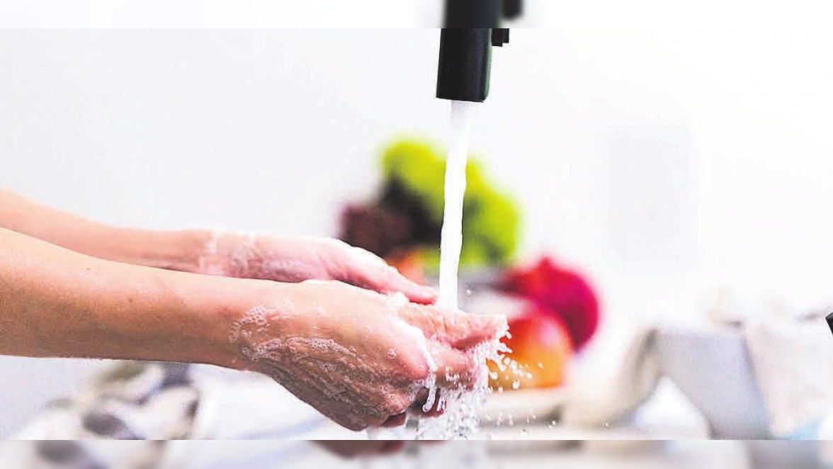 Händewaschen in der Corona-Krise