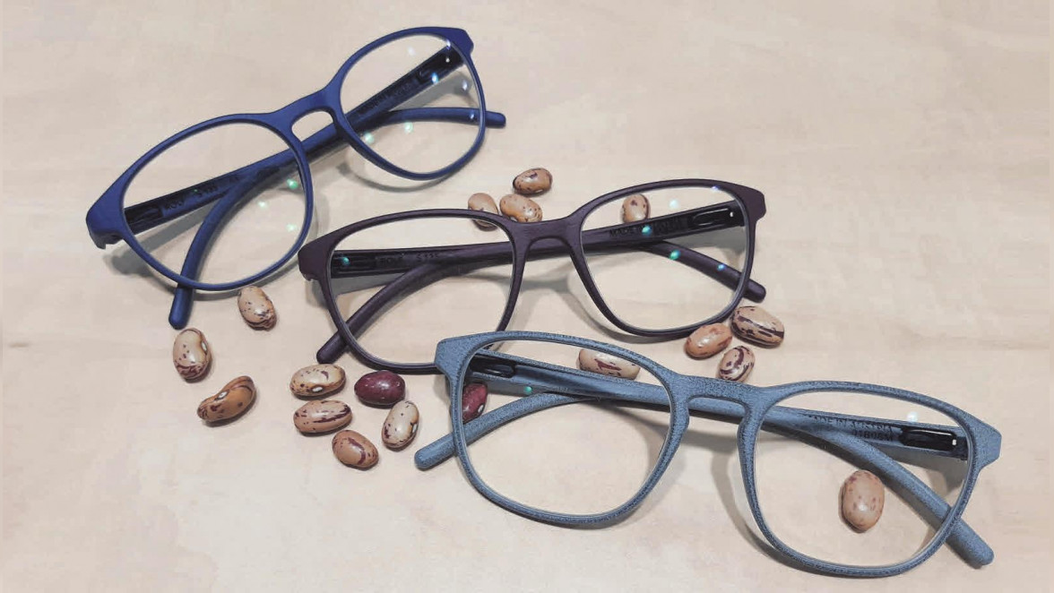 Bei Heitmann Optik in Lehrte gibt es nachhaltige Brillen aus Bohnen