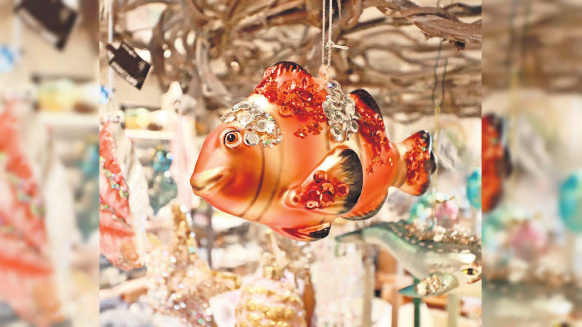 Fröhliche Weihnachten mit Clownfisch, Oktopus, Qualle & Co.