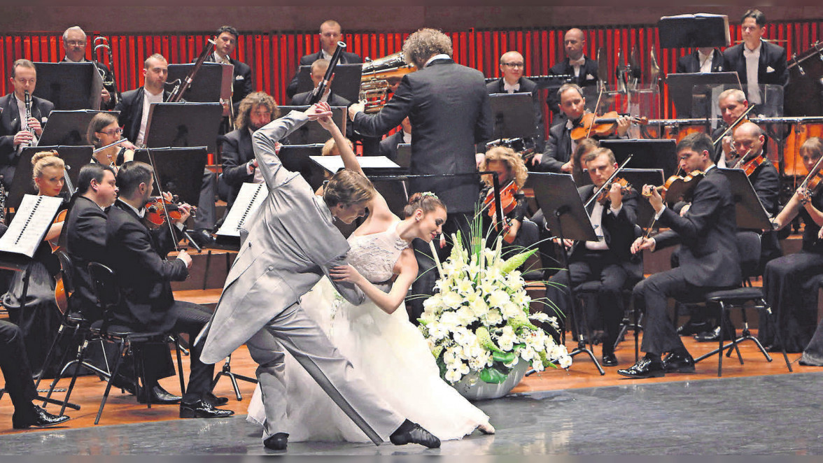 Endlich wieder Donauwalzer mit den K&K Philharmoniker & Ballett in der MuK Lübeck 