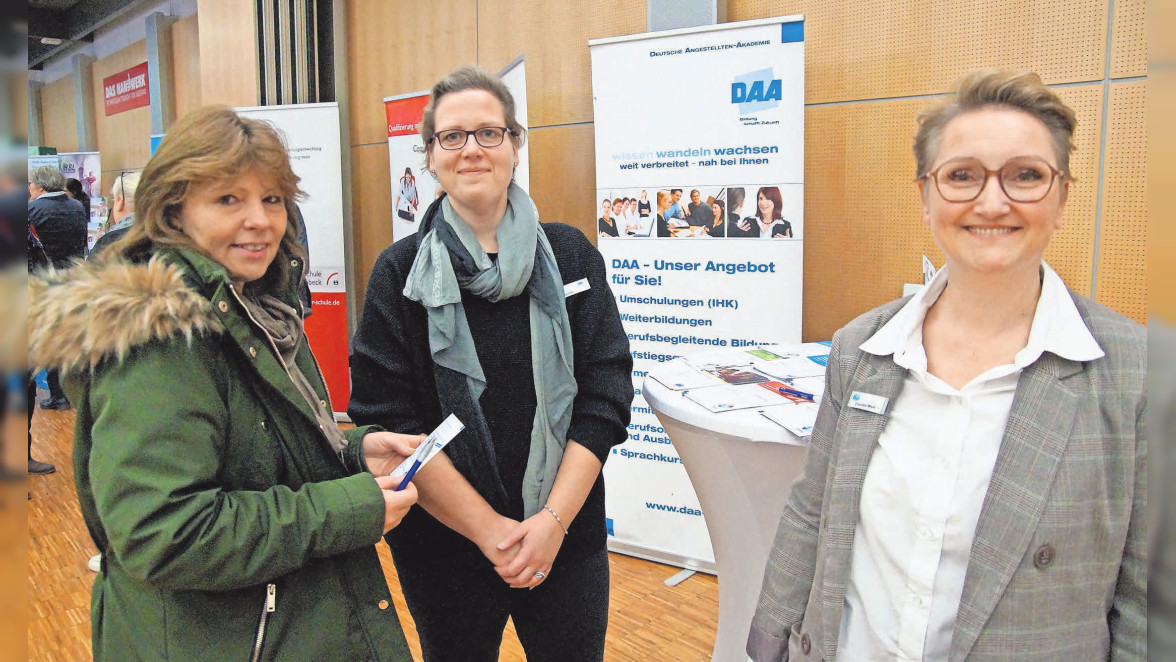 Weiter durch Bildung: DAA Lübeck auf der Bildungsmesse des Jobcenters Lübeck 