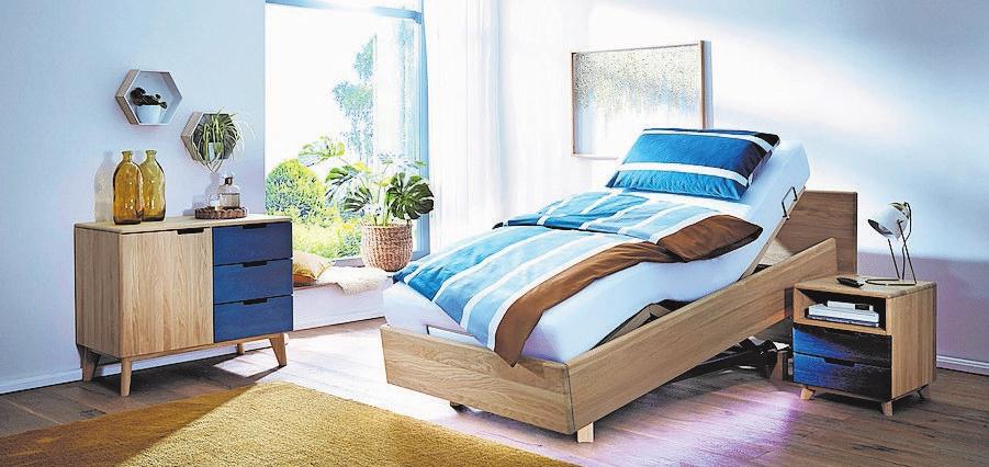 Höhenverstellbare Kirchner-Komfortbetten beim Luzerner Bettenhaus Thaler 