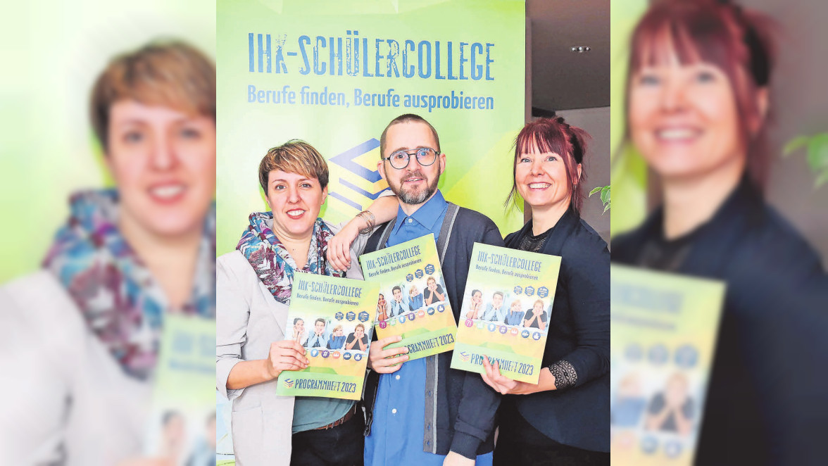 Mit Dem IHK-Schülercollege,Gera Den Richtigen Beruf Finden - Seminaren ...