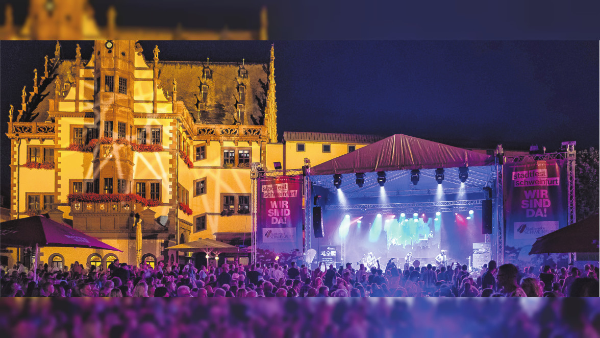 Stadtfest Schweinfurt 2022: Bühnenprogramm/Spielangebote - MPO